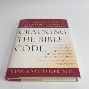 William Morrow Cracking The Bible Code Hardcover Book White
